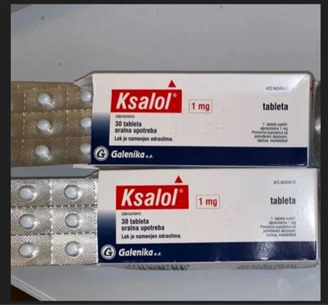 ksalsl|Ksalol® 1mg tableta .